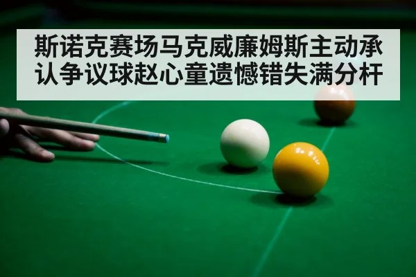 snooker player disappointment