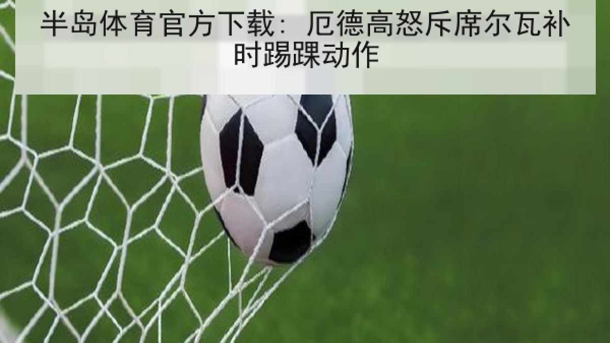 半岛体育官方下载: 厄德高怒斥席尔瓦补时踢踝动作 半岛体育官方下载: 厄德高怒斥席尔瓦补时踢踝动作